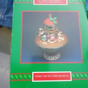 Christmas twirl top Musical Top